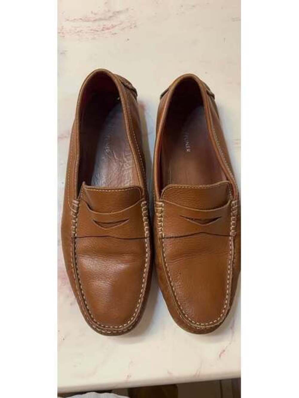 Donald Pliner Leather Loafers 10.5